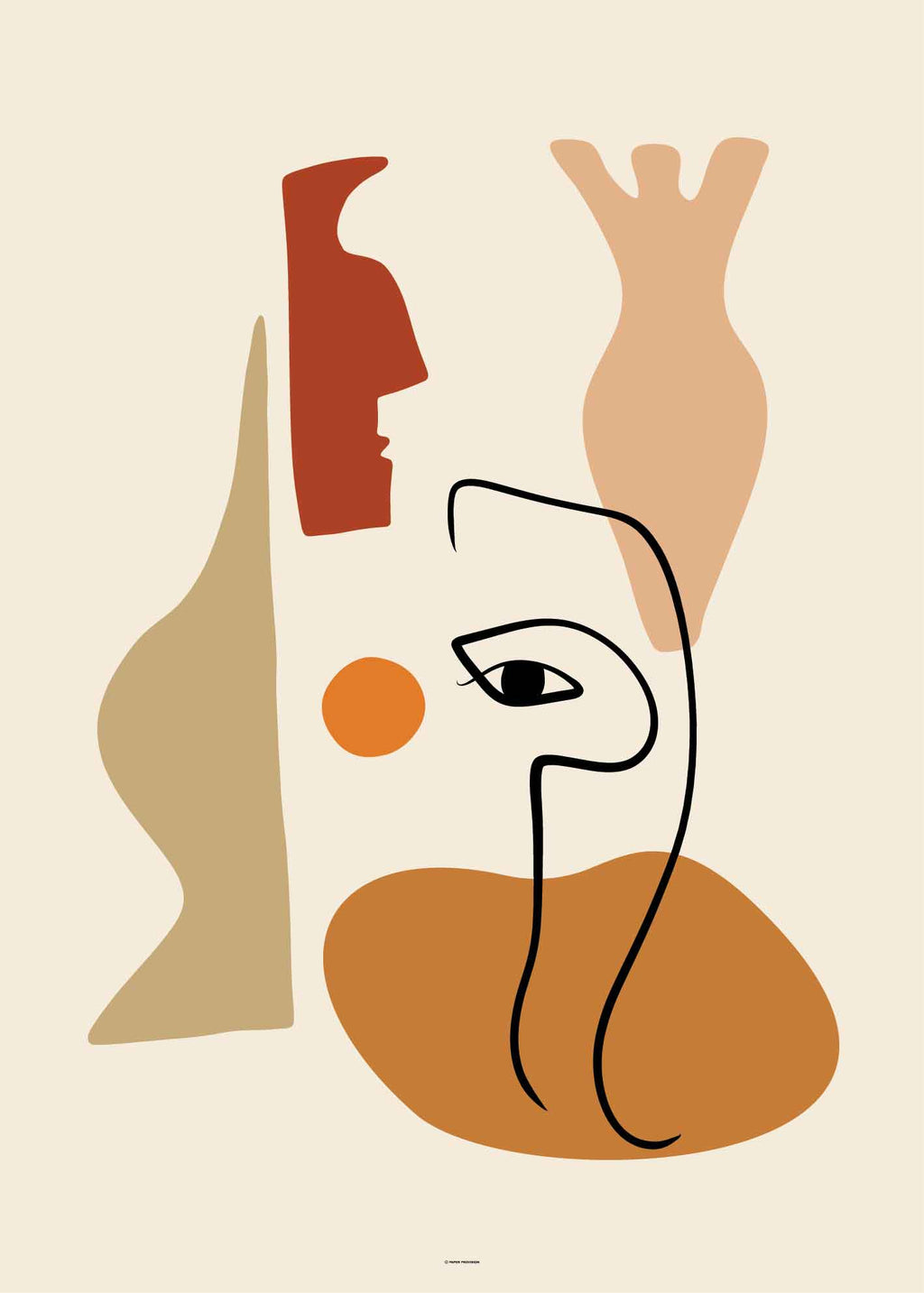 Abstract Organic Doodles I